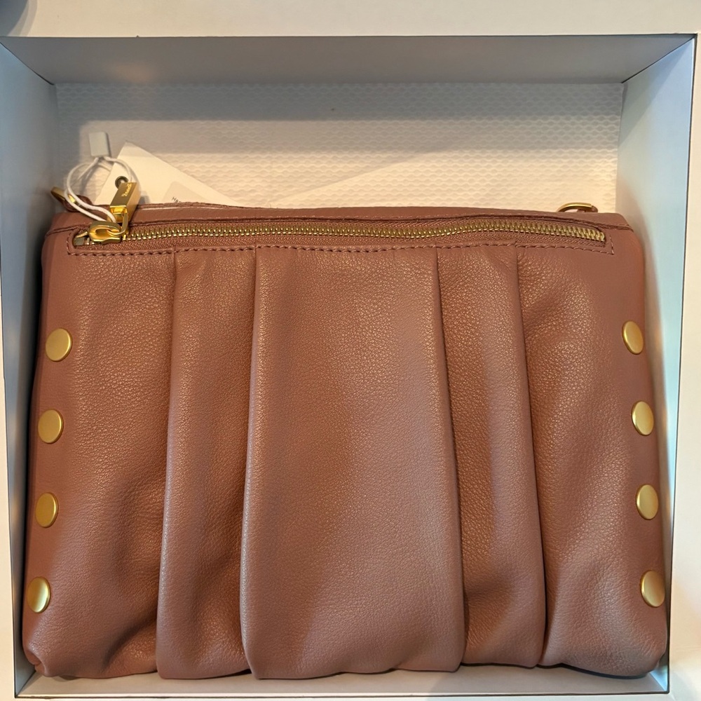 Hammitt “Pink Sands” Crossbody Bag with Gold Accents
